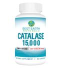 Suplemento Best Earth Naturals Catalase 15.000 para cabelos