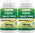Suplemento Best Naturals Ácido Alfa Lipóico 200 mg 120x2 cápsulas