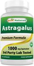 Suplemento Best Naturals Astragalus Capsule 1000 mg 120 unidades Suplemento Best Naturals Astragalus Capsule 1000 mg 120 unidades