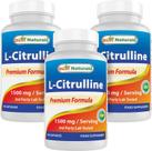 Suplemento Best Naturals, cápsulas de L-citrulina, 1500 mg, 90 ct