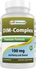 Suplemento Best Naturals DIM Complex 100 mg 60 Cápsulas