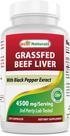 Suplemento Best Naturals Fed Boi Fed Grass Fed 4500mg 250 cápsulas