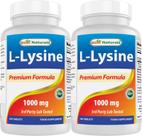 Suplemento Best Naturals L-Lisina 1000 mg 180 comprimidos