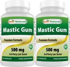 Suplemento Best Naturals Mastic Gum 500mg 60 cápsulas x 2 (120)