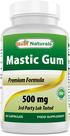 Suplemento Best Naturals Mastic Gum 500mg 60 cápsulas