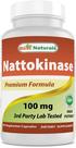 Suplemento Best Naturals Nattokinase 100mg 90 cápsulas