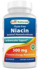 Suplemento Best Naturals Niacina sem rubor 500 mg 180 cápsulas