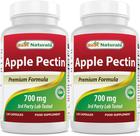 Suplemento Best Naturals Pectina de Manzana 700 mg 120 Cápsulas x 2 Suplemento Best Naturals Pectina de Manzana 700 mg 120 Cápsulas x 2