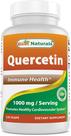 Suplemento Best Naturals Quercetina 1000 mg 120 cápsulas vegetais