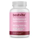 Suplemento BESTVITE Benfotiamina 150 mg/Ácido Alfa Lipóico 300 mg