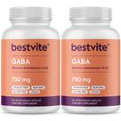 Suplemento BESTVITE GABA 750 mg 240 cápsulas veganas