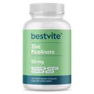 Suplemento BESTVITE Picolinato de zinco 50 mg 240 cápsulas