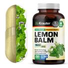 Suplemento BIO KRAUTER Cápsulas de erva-cidreira 1500mg - 250ct Suplemento BIO KRAUTER Cápsulas de erva-cidreira 1500mg - 250ct