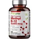 Suplemento biophix Metil B-12 10.000 mcg 90 pastilhas veganas