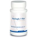 Suplemento Biotics Research BioDOPH-7 Plus 60 cápsulas