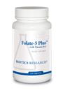 Suplemento Biotics Research Folate 5 Plus 5mg com B12 18mcg