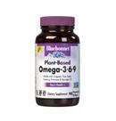 Suplemento Bluebonnet Nutrition à base de plantas Omega 3-6-9 1000mg