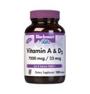 Suplemento Bluebonnet Nutrition Vitamina A e D3 25.000 UI/1.000 UI Suplemento Bluebonnet Nutrition Vitamina A e D3 25.000 UI/1.000 UI