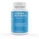 Suplemento BodyBio Gut Health - 100 Cápsulas de Butirato de Sódio