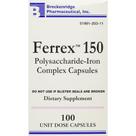 Suplemento Breckenridge Pharmaceutical Ferrex-150 cápsulas