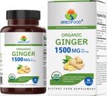 Suplemento Brieofood Organic Ginger 1500mg 90 comprimidos