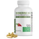 Suplemento Bronson Berberine HCI 500mg 120 cápsulas vegetarianas