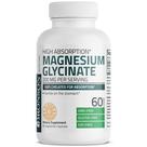Suplemento Bronson Glicinato de Magnésio - 200mg - 60 Cápsulas