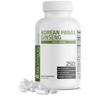 Suplemento Bronson Korean Panax Ginseng 250 cápsulas