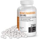 Suplemento Bronson Niacinamida 500 mg 250 Comprimidos