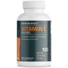 Suplemento Bronson Vitamina C 500mg 100 comprimidos vegetarianos