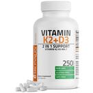 Suplemento Bronson Vitamina K2 (MK7) + D3 5000UI - 250 Cápsulas Suplemento Bronson Vitamina K2 (MK7) + D3 5000UI - 250 Cápsulas
