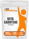 Suplemento BulkSupplements.com Betacaroteno em pó 100g