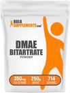 Suplemento BulkSupplements.com Bitartarato de DMAE em pó 250g