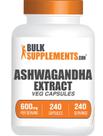 Suplemento BulkSupplements.com Extrato de Ashwagandha 600mg