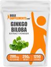 Suplemento BulkSupplements.com Extrato de Ginkgo Biloba 250g