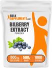 Suplemento BulkSupplements.com Extrato de mirtilo em pó 500g