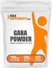 Suplemento BulkSupplements.com GABA em pó 100g (750 mg/porção)