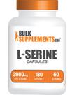 Suplemento BulkSupplements.com L-Serina 2000 mg 180 cápsulas