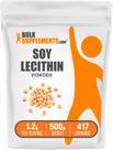 Suplemento BulkSupplements.com Lecitina de Soja em Pó 500g