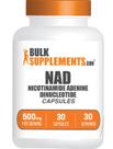 Suplemento BulkSupplements.com NAD cápsulas 500 mg 30 cápsulas