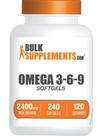 Suplemento BulkSupplements.com Omega 3-6-9 Softgels 240 ml Suplemento BulkSupplements.com Omega 3-6-9 Softgels 240 ml