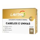 Suplemento Cabelos e Unhas com 30 - Lavitan