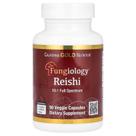 Suplemento California Gold Nutrition Reishi 600 mg 90 cápsulas