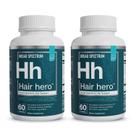 Suplemento capilar Essential Elements Hair Hero 5000mcg Biotina