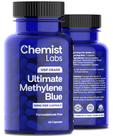Suplemento: cápsulas de azul de metileno da Chemist Labs, 10 mg, 60 unidades