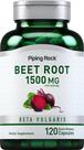 Suplemento: cápsulas de raiz de beterraba Piping Rock, 1500 mg, 120 comprimidos Suplemento: cápsulas de raiz de beterraba Piping Rock, 1500 mg, 120 comprimidos