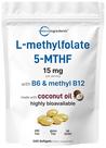 Suplemento: Cápsulas gelatinosas: microingredientes L-metilfolato B6, B12