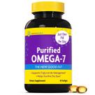 Suplemento Cápsulas gelatinosas purificadas de ômega 7 InnovixLabs de 210 mg