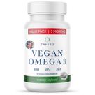 Suplemento Cápsulas gelatinosas veganas de ômega-3 TAHIRO DPA, DHA e EPA 1000 mg Suplemento Cápsulas gelatinosas veganas de ômega-3 TAHIRO DPA, DHA e EPA 1000 mg