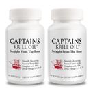 Suplemento Captains Krill Oil 1000 mg Omega 3 EPA/DHA 60 cápsulas gelatinosas